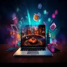 Simbol keamanan digital dan kunci sebagai tanda keamanan login dan data pada platform